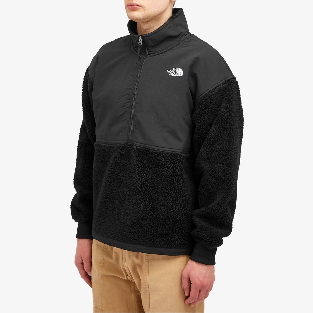 The North Face Men's Platte Sherpa 1/4 Zip Black